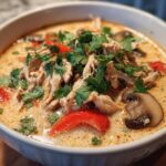 Crockpot Thai Coconut Chicken Soup: A Cozy Delight