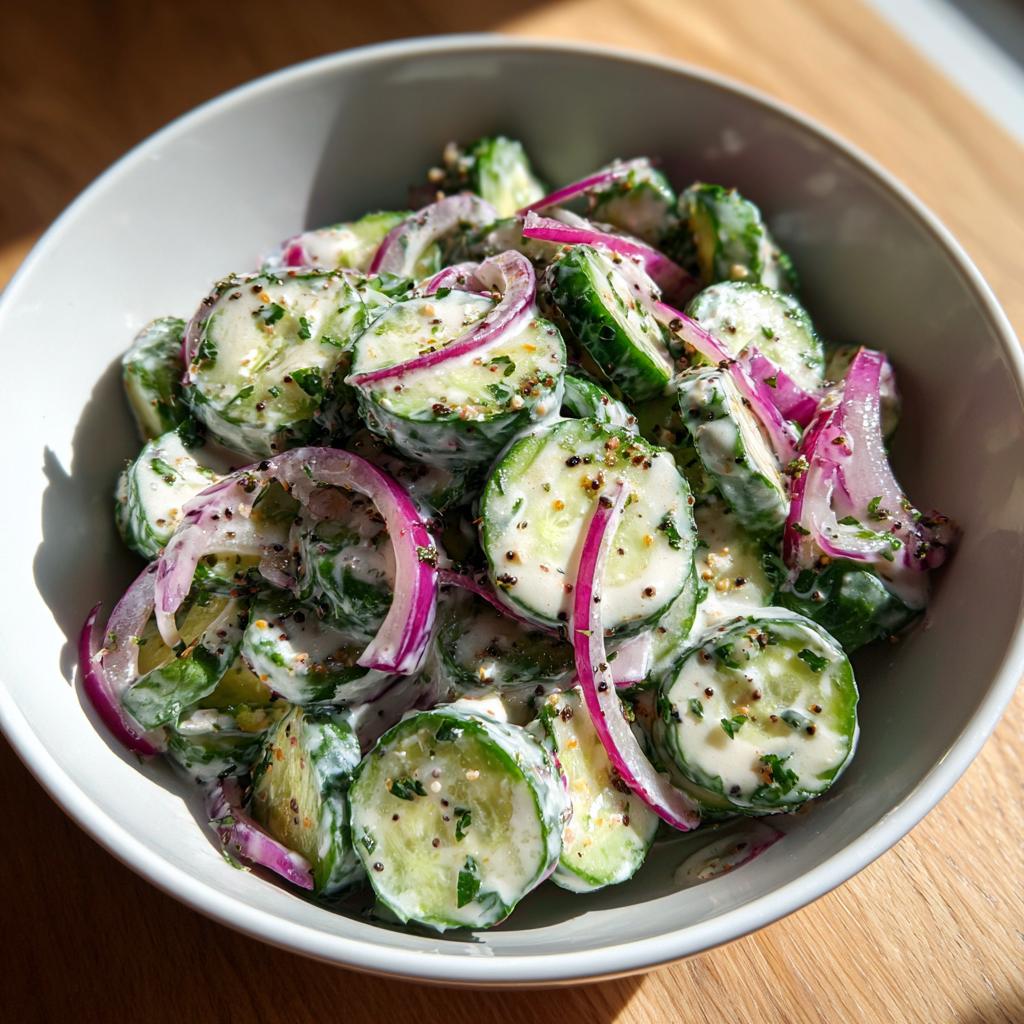 Cucumber Everything Bagel Salad - detail 1