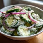 Cucumber Everything Bagel Salad