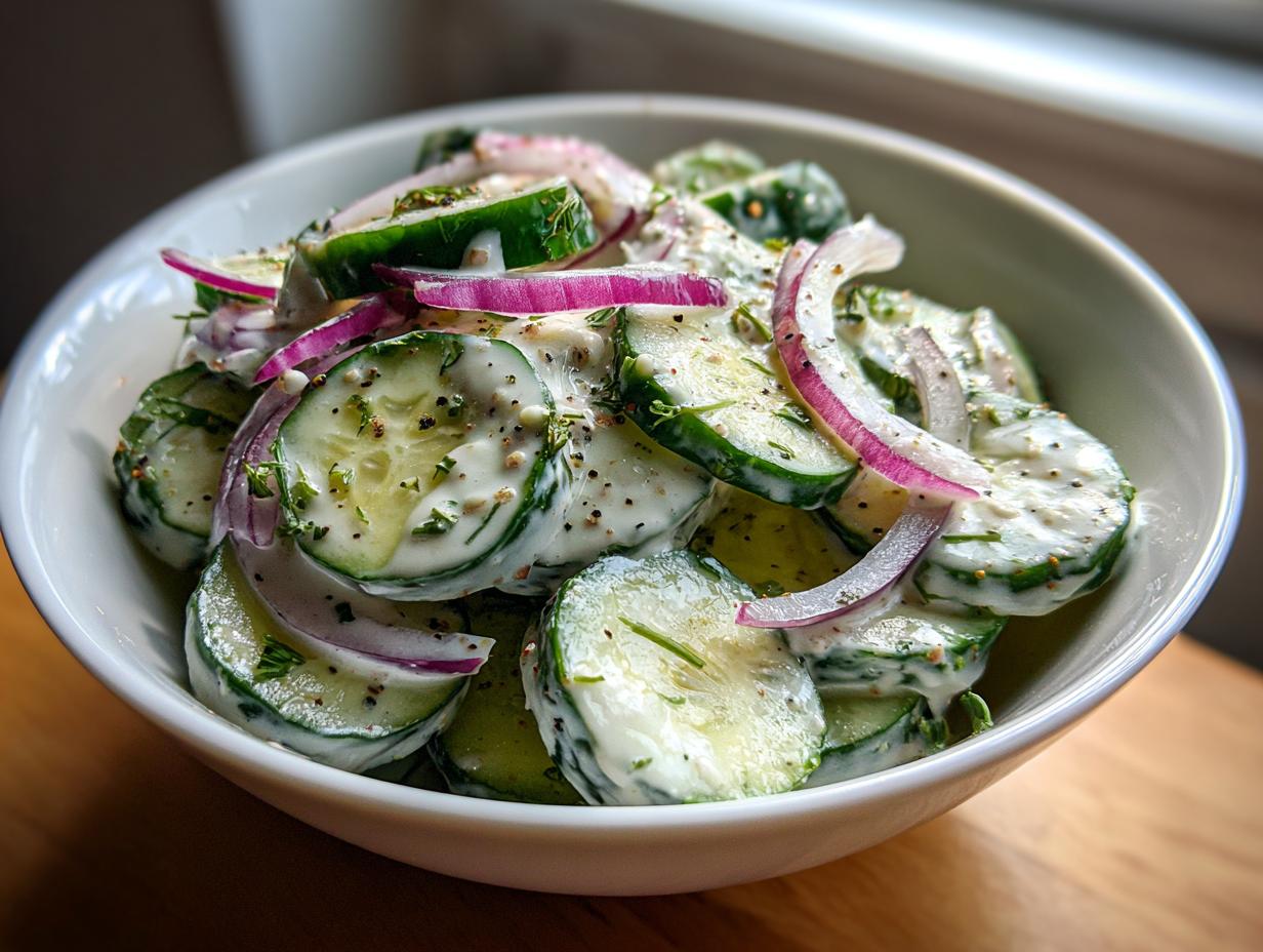 Divine Cucumber Everything Bagel Salad