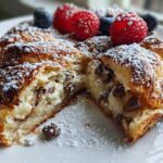 Decadent Chocolate Croissant Breakfast Bake