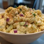 Deviled Egg Macaroni Salad