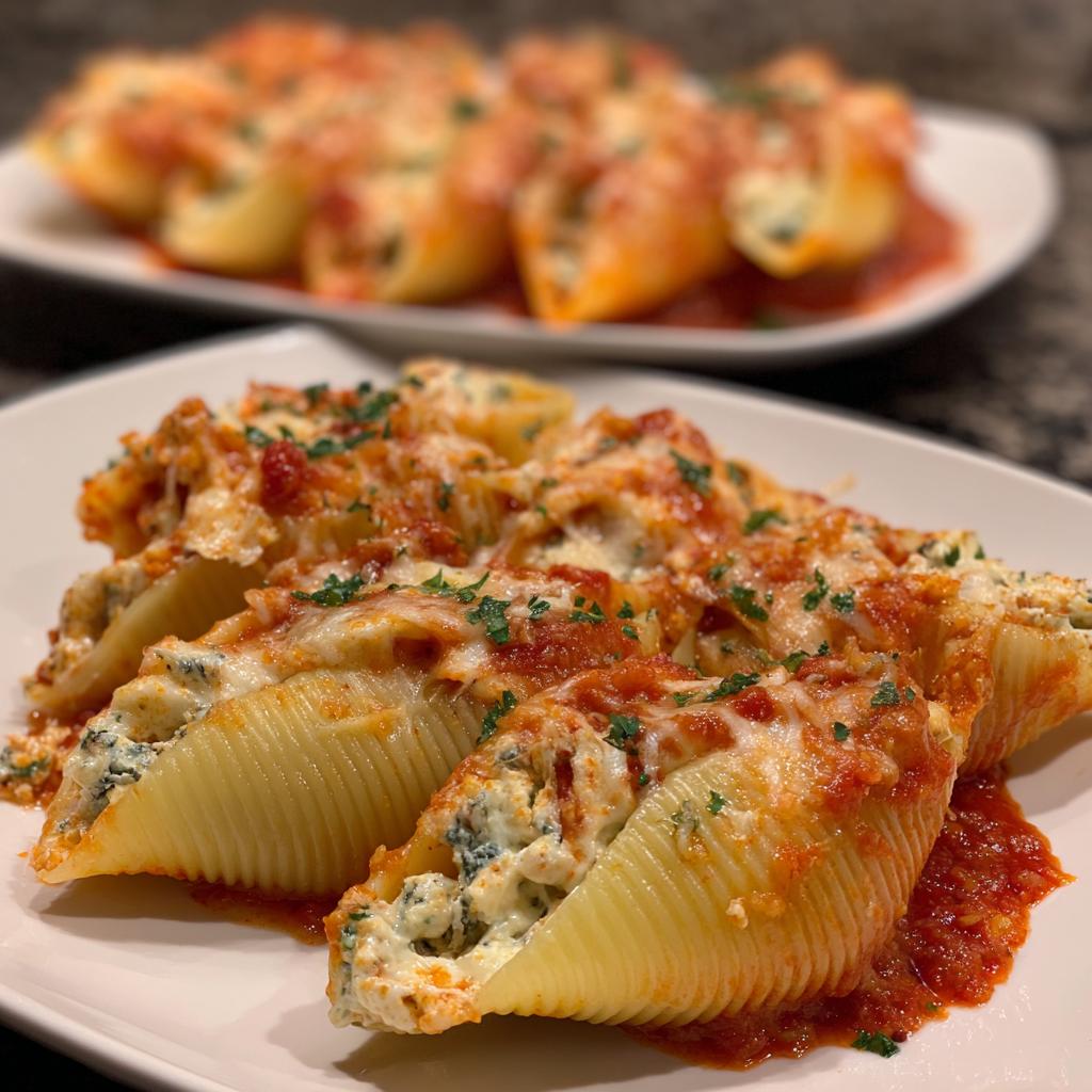Easy Stuffed Shells - detail 2