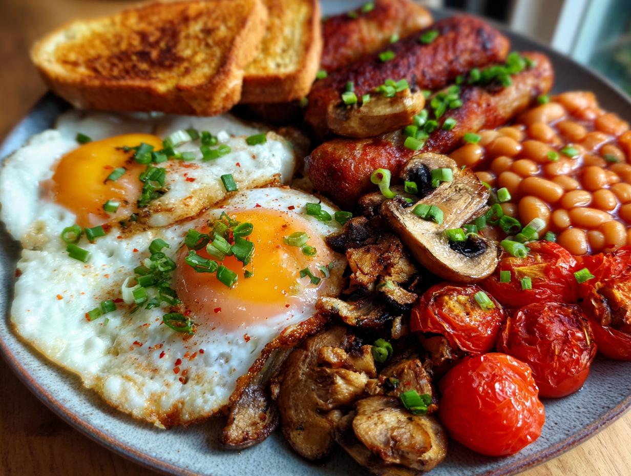 Full English Breakfast: 15 Min Prep Magic