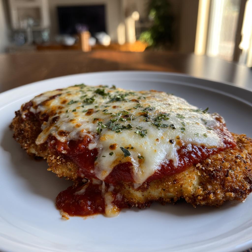 Healthy Baked Chicken Parmesan - detail 1
