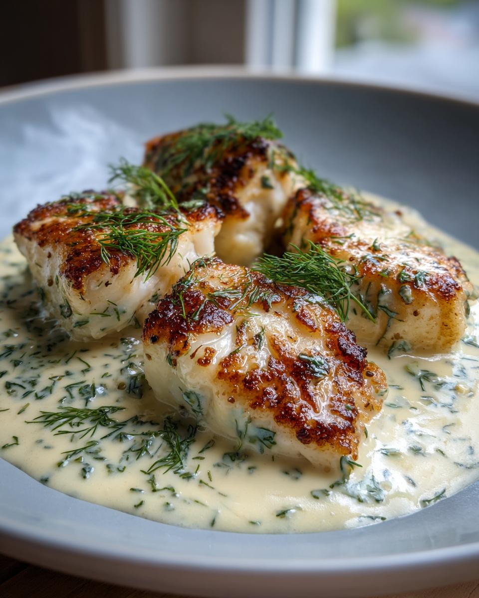 Healthy Halibut with Buerre Blanc - detail 3