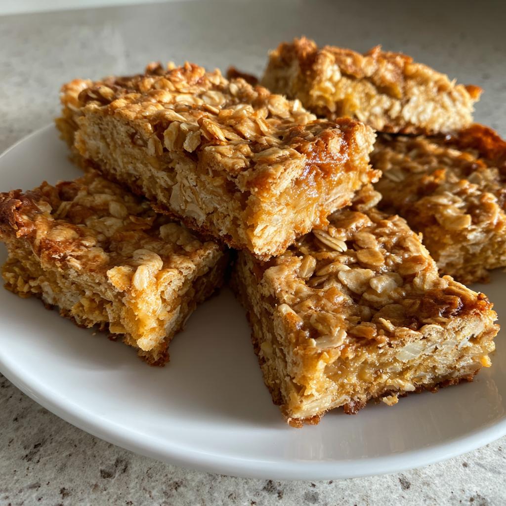 Healthy Oatmeal Breakfast Bars - detail 1