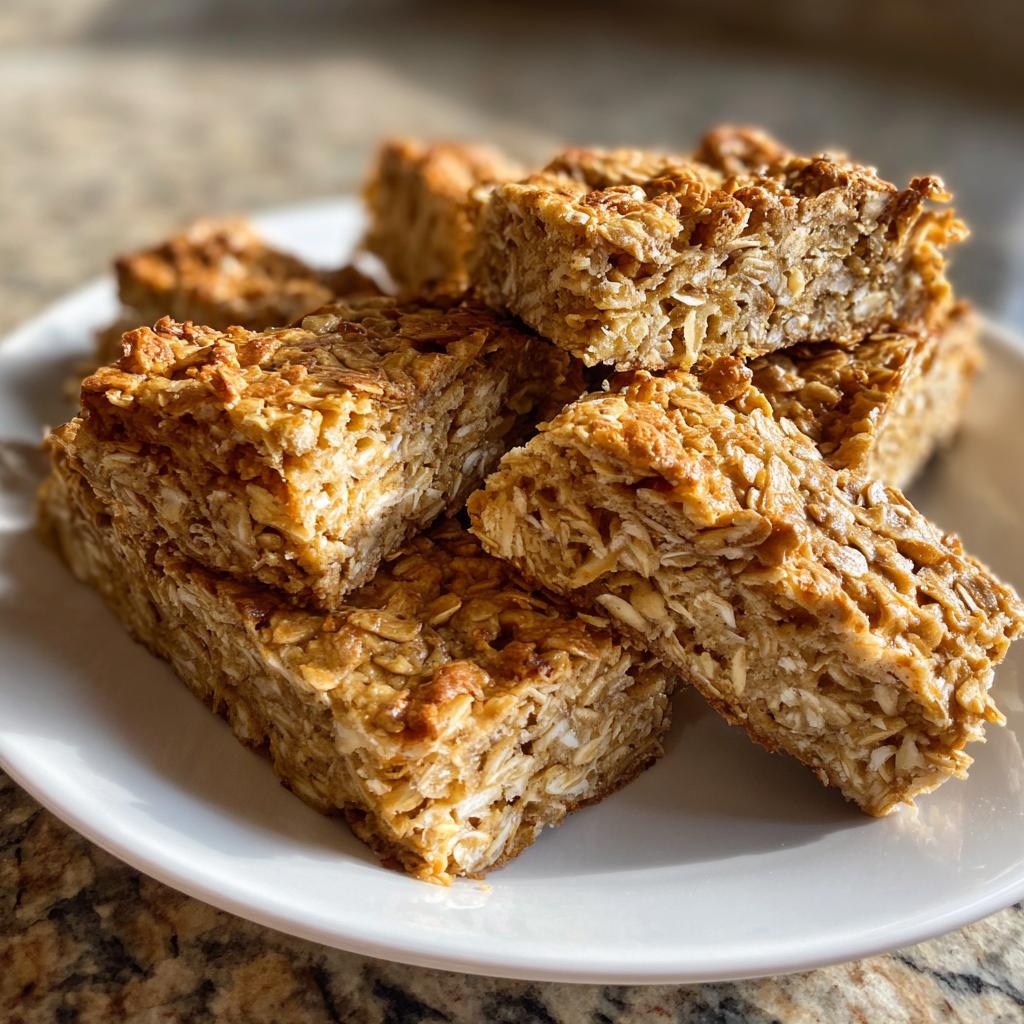 Healthy Oatmeal Breakfast Bars - detail 2