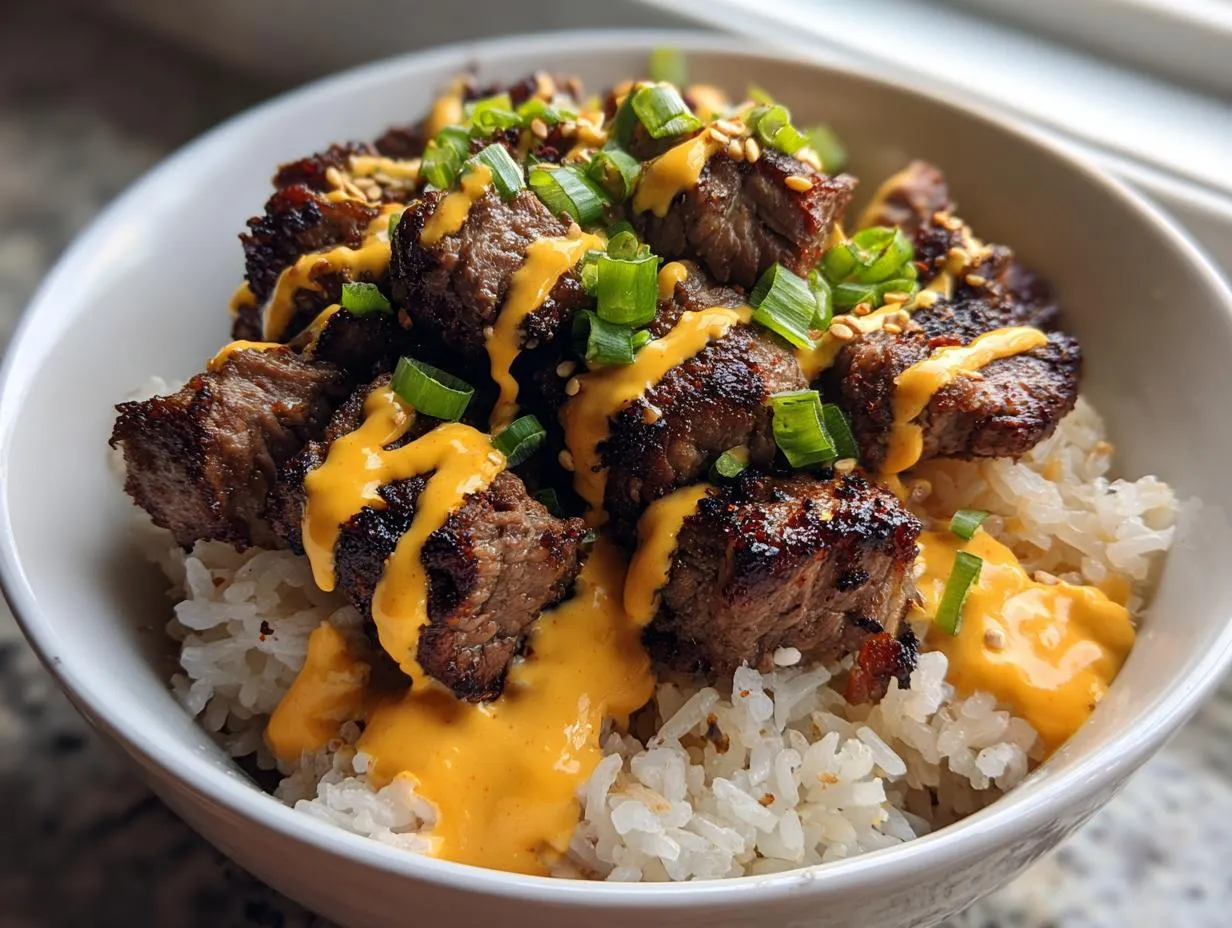 Amazing Korean BBQ Steak Bites