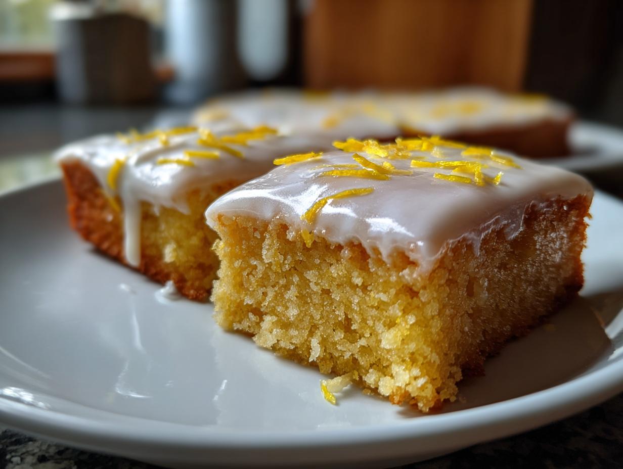 Anna’s Zesty Lemon Brownies: 1 Magical Bite