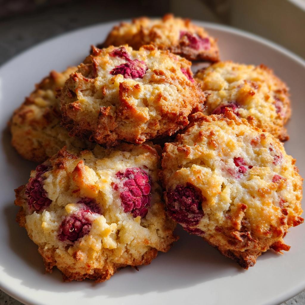 Lemon Raspberry Cookies