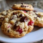 Maraschino Cherry Chocolate Chip Cookies