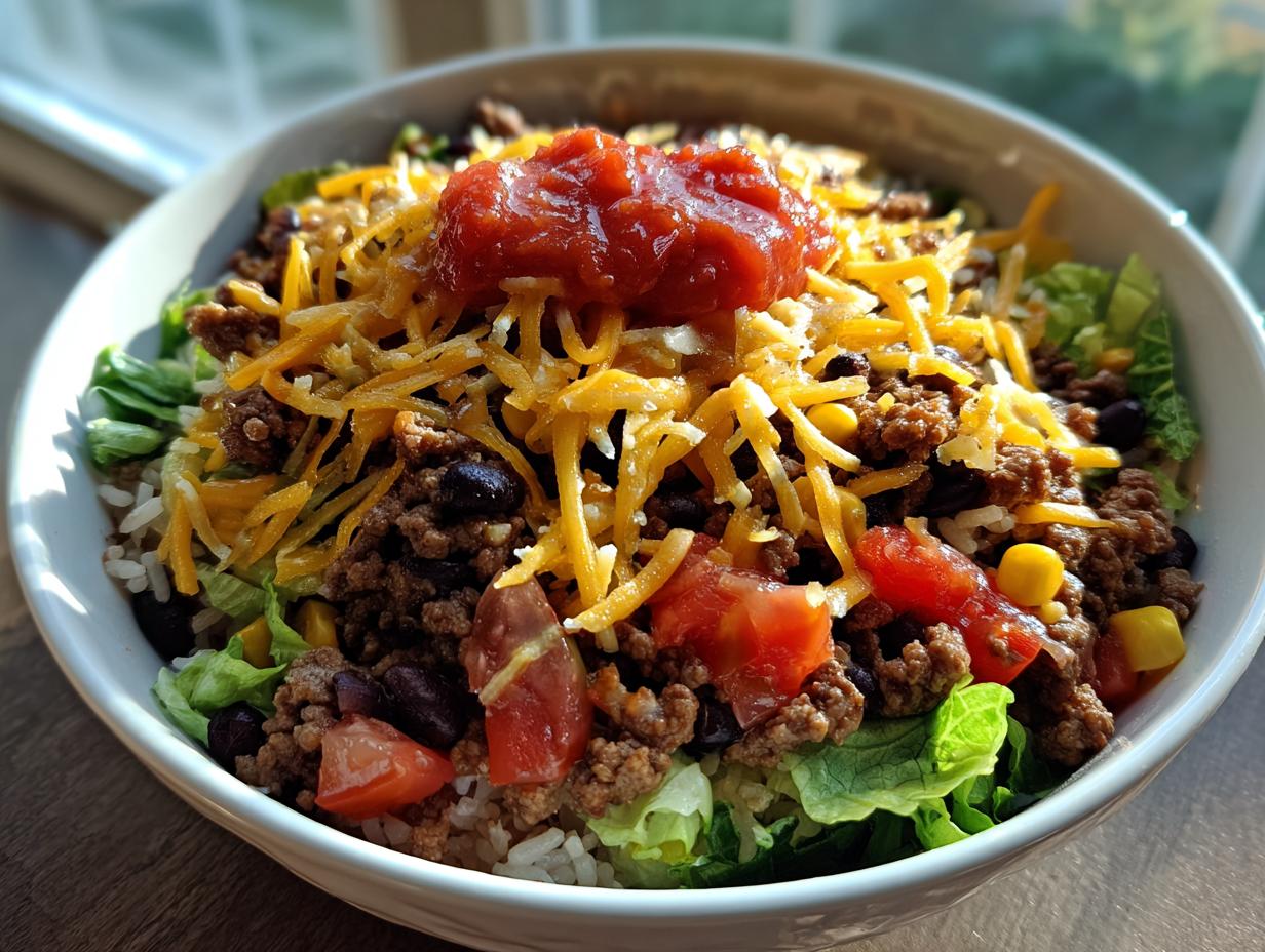 Master The Flavor: Perfect Your Taco Rice Bowl Tonight!