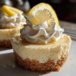 Mini Lemon Cheesecakes