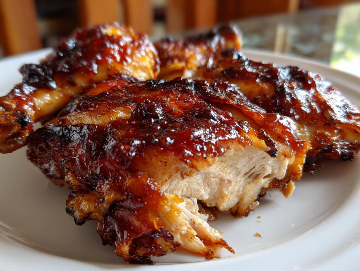 Anna’s Amazing Oven Roasted BBQ Chicken
