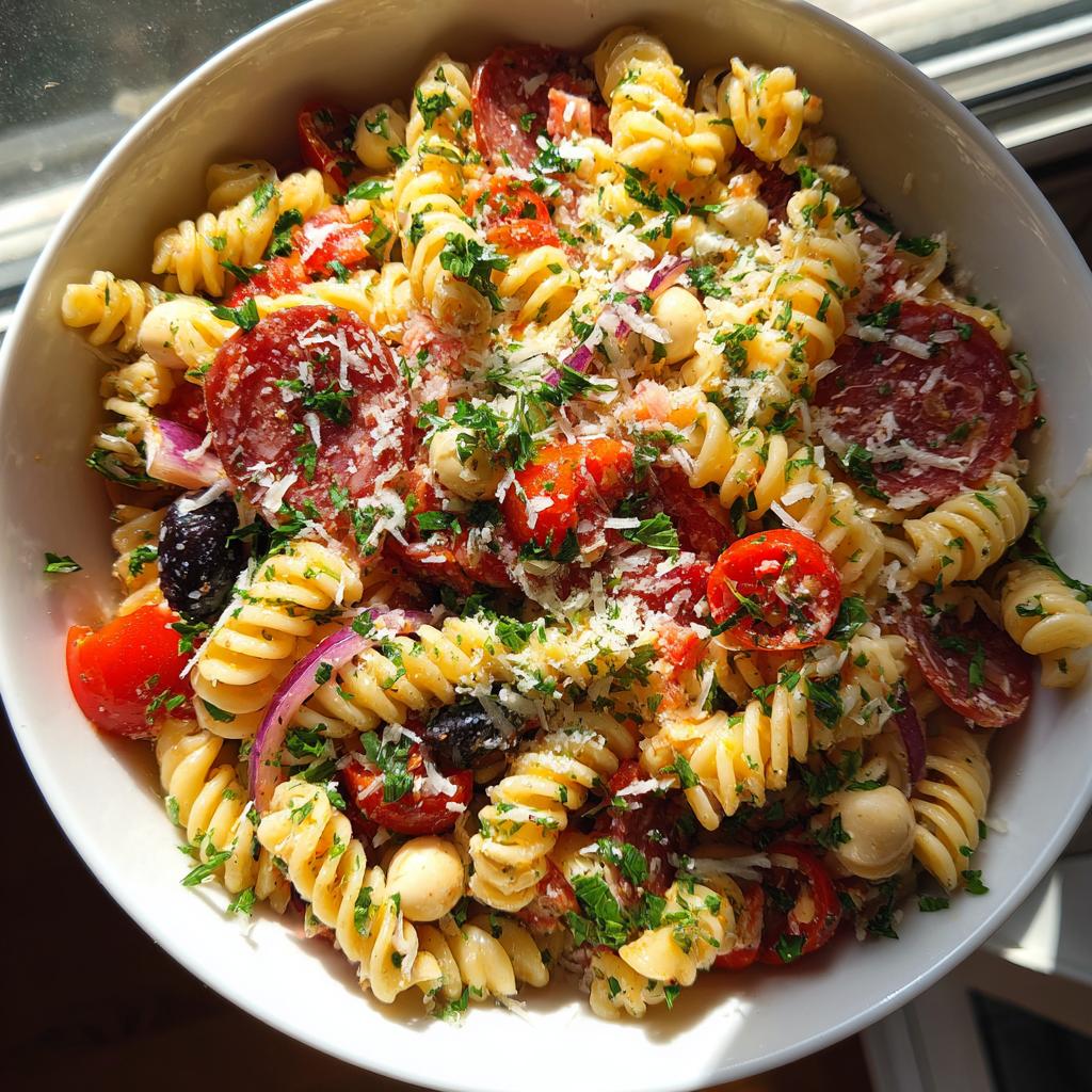 Quick Italian Pasta Salad (with 1 Secret Ingredient) - detail 1