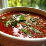 Roasted Tomato Basil Soup