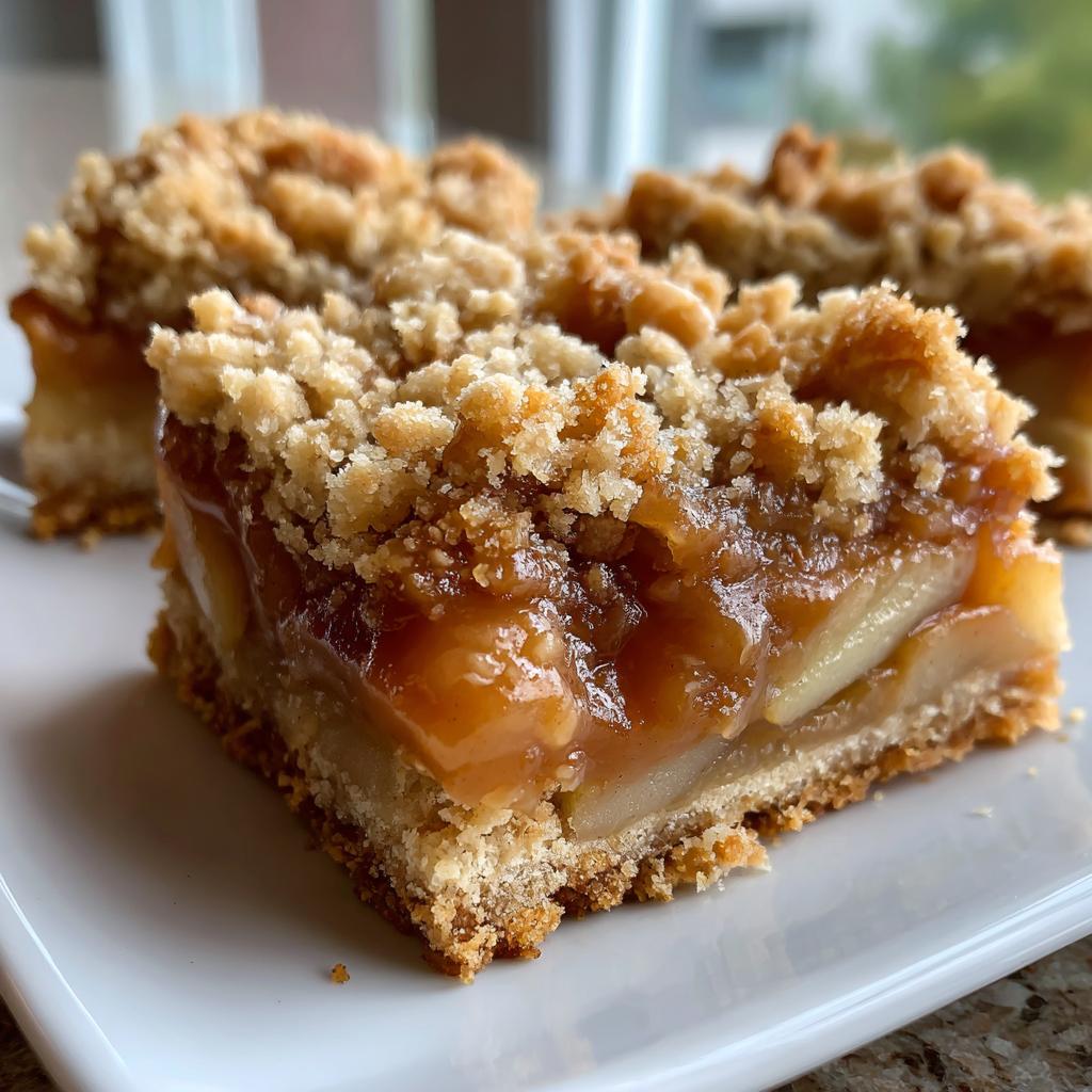 Salted Caramel Apple Crumble Bars Fall Treat: Get Addicted in 45 Min - detail 2