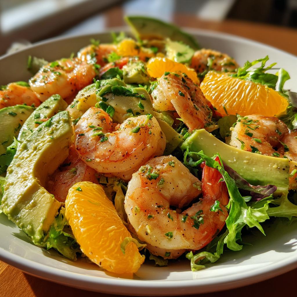 Shrimp & Avocado Citrus Salad (25g Protein) - detail 1
