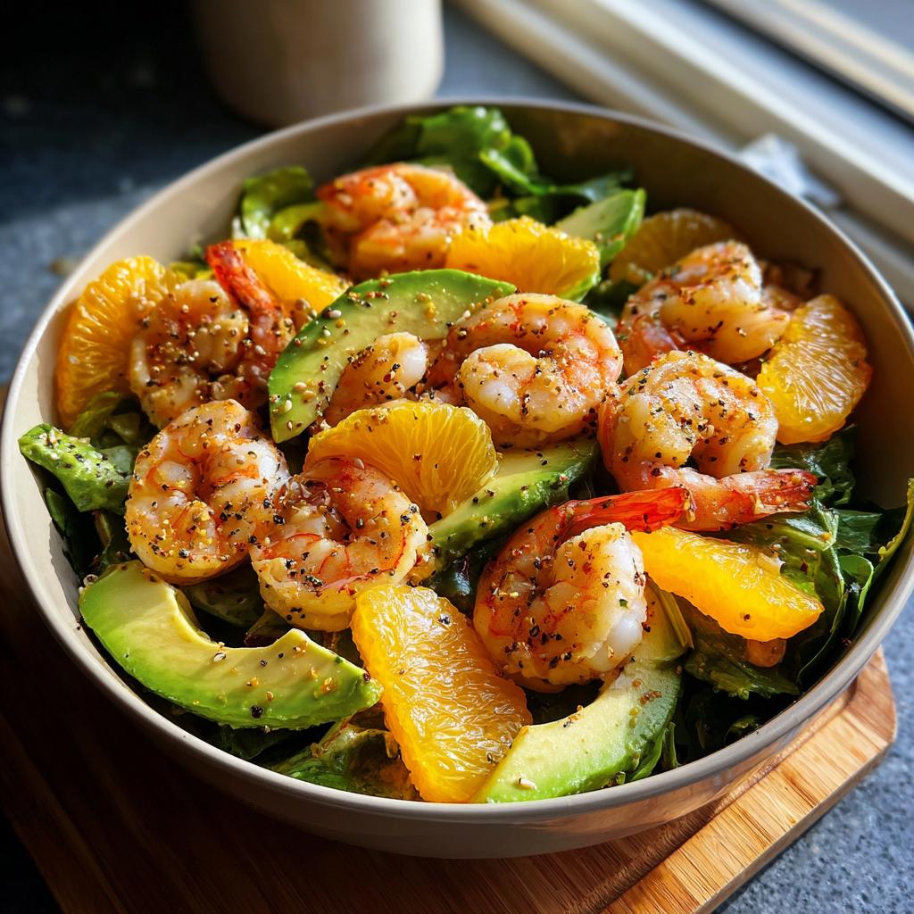 Shrimp & Avocado Citrus Salad (25g Protein) - detail 3