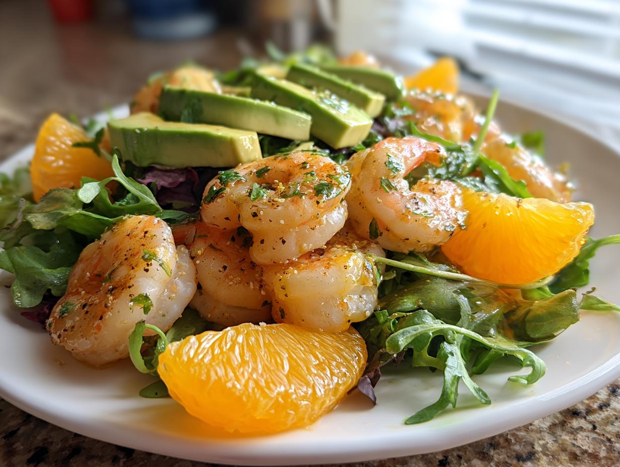 Anna’s Amazing Shrimp Salad: 25g Protein