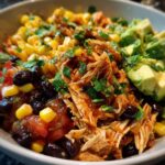 Slow Cooker Chicken Burrito Bowl