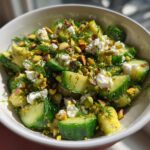 Smashed Cucumber Salad – With Feta and Dill