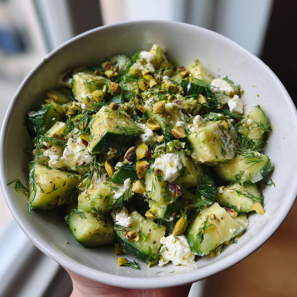 Smashed Cucumber Salad – With Feta and Dill - detail 2