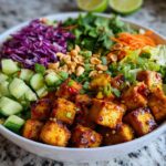Spicy Tofu Salad Bowls