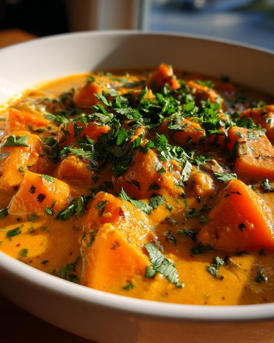 creamy pumpkin curry - detail 1