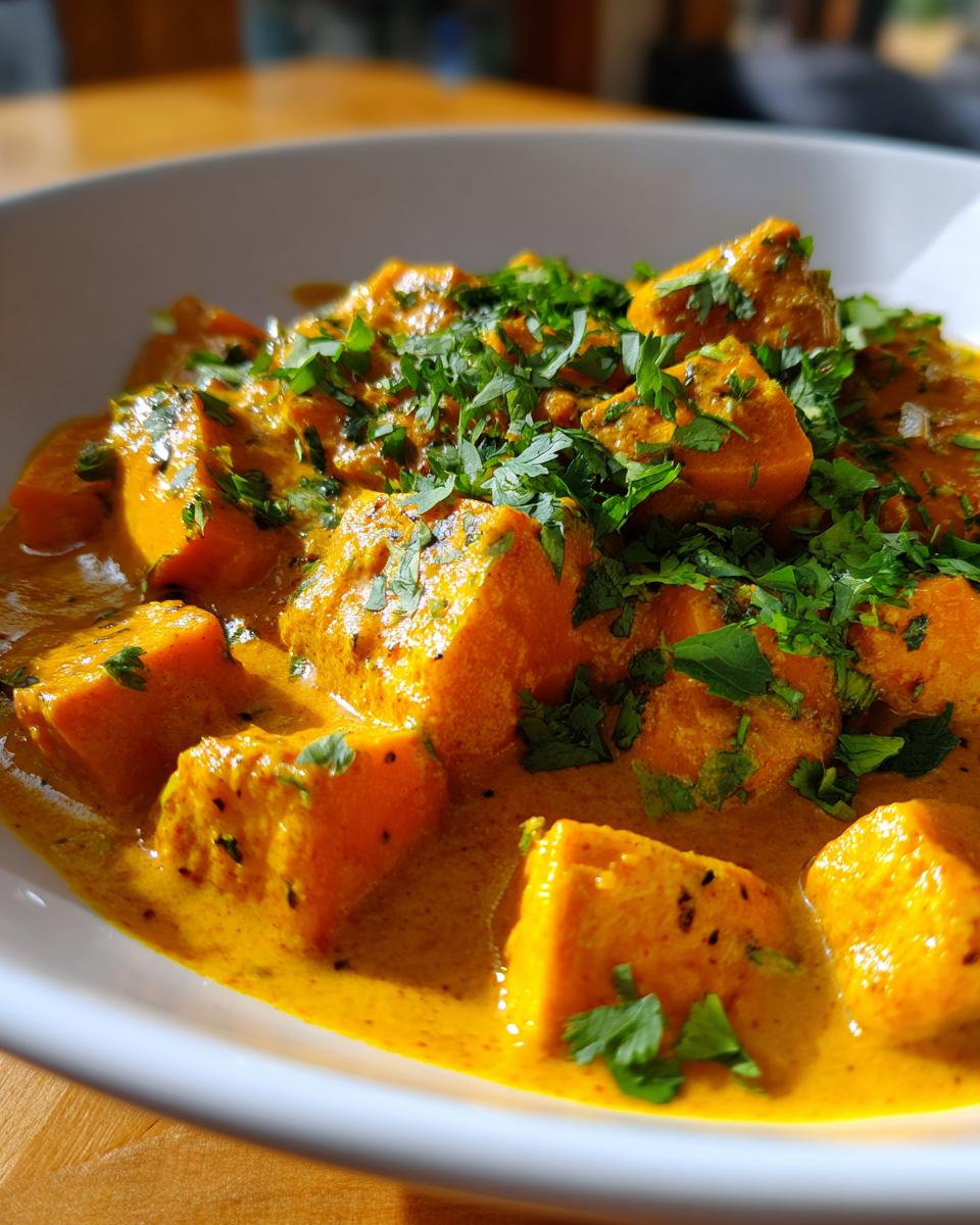 creamy pumpkin curry - detail 2