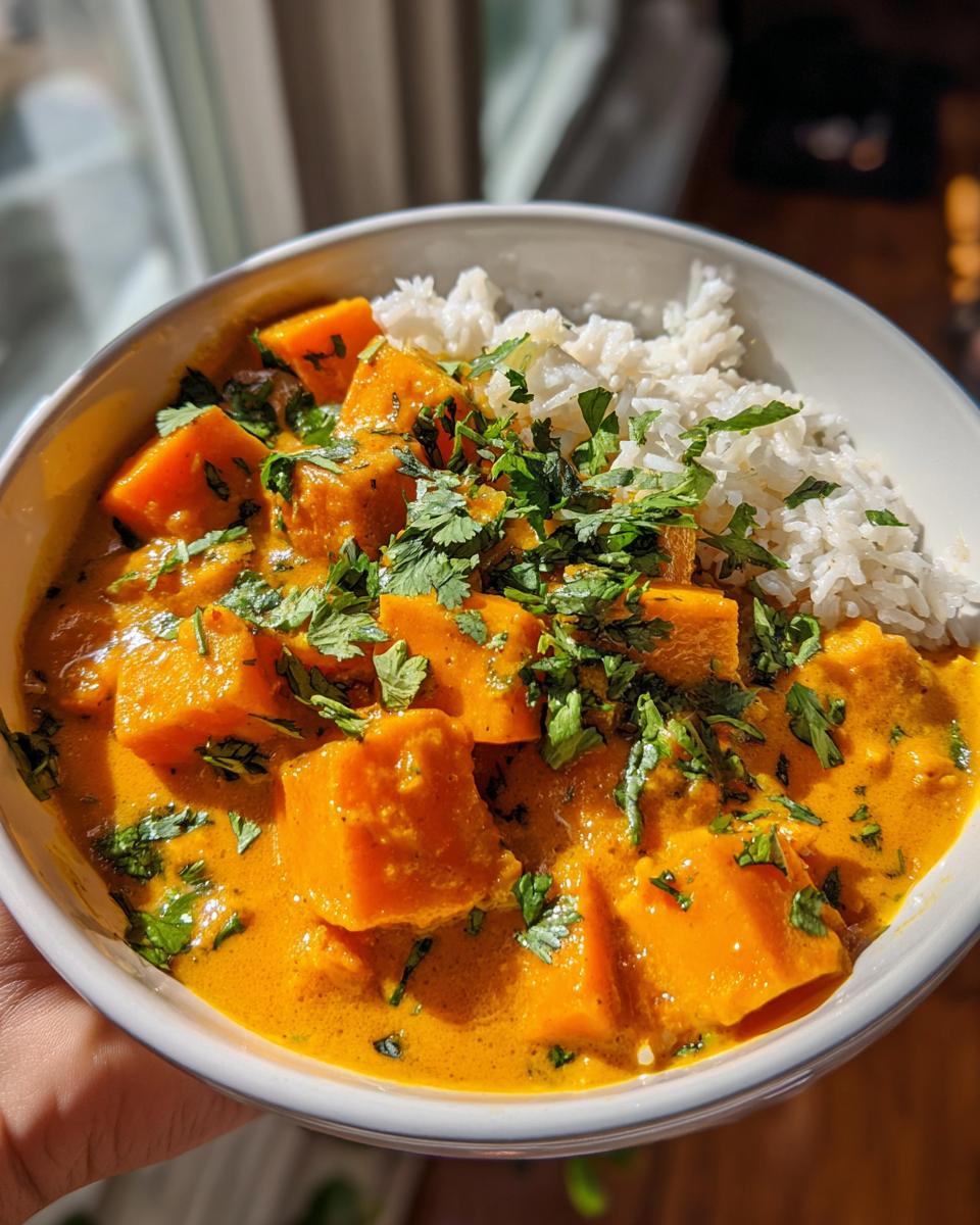 creamy pumpkin curry - detail 3