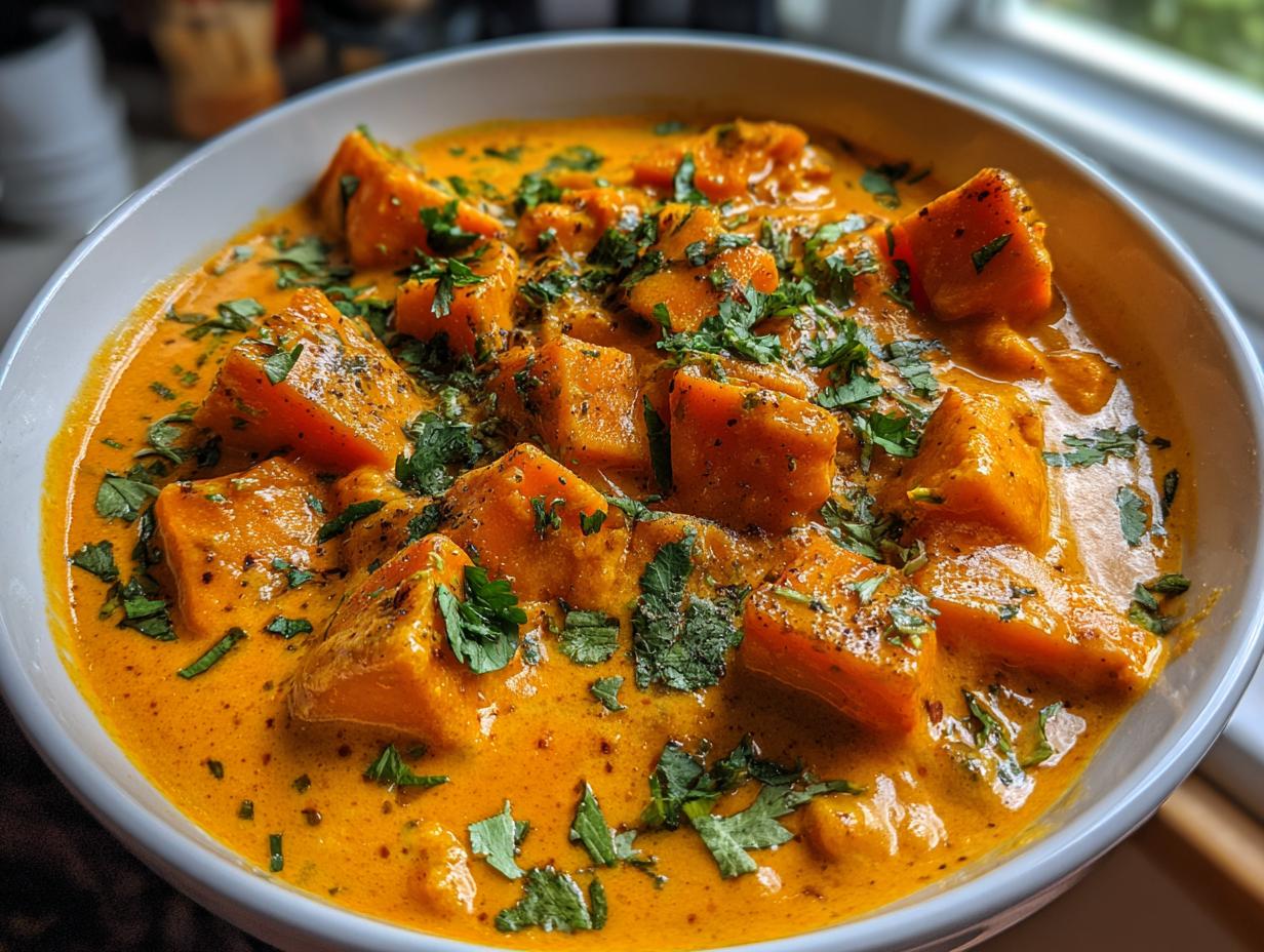 Amazing Creamy Pumpkin Curry! 30 Mins