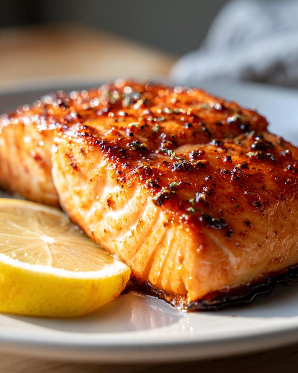 Air Fryer Salmon - detail 2