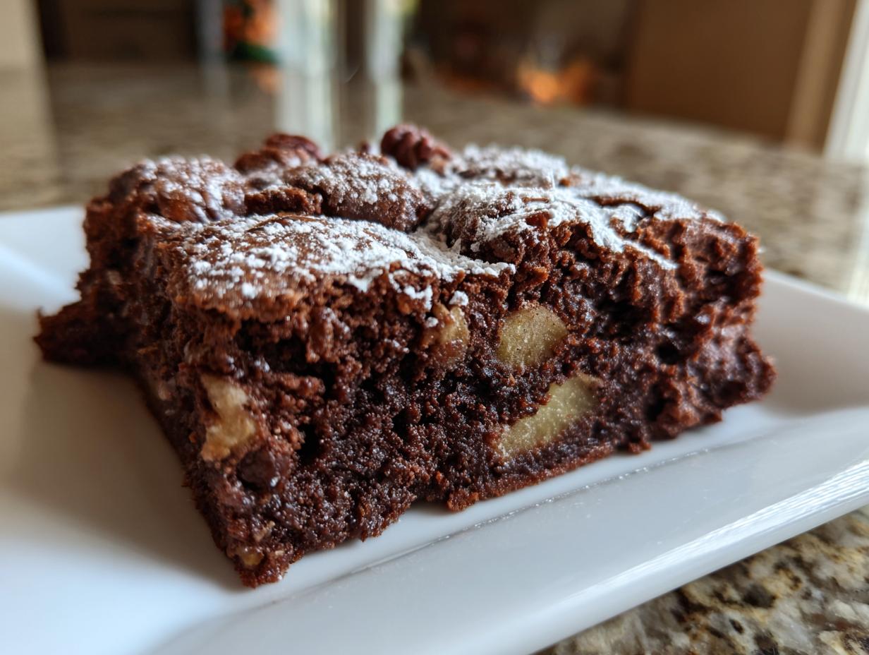 Amazing Apple Brownies: 1 delightful twist