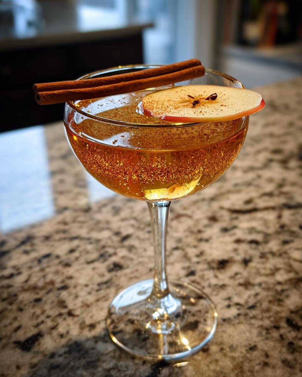 Apple Cinnamon Gin Martini - detail 3