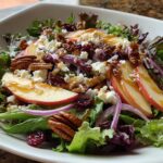 Autumn Harvest Honeycrisp Apple and Feta Salad