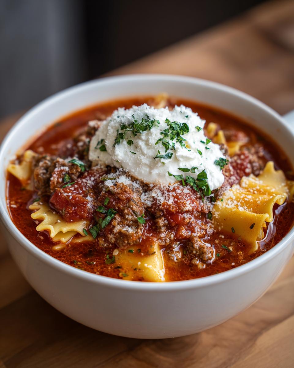 Best Lasagna Soup Recipe - detail 2