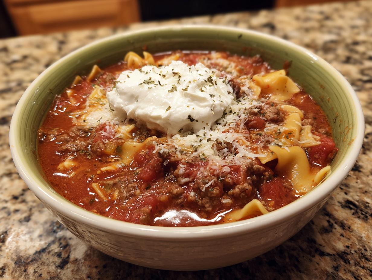 Best Lasagna Soup Recipe: 1 Pot Wonder