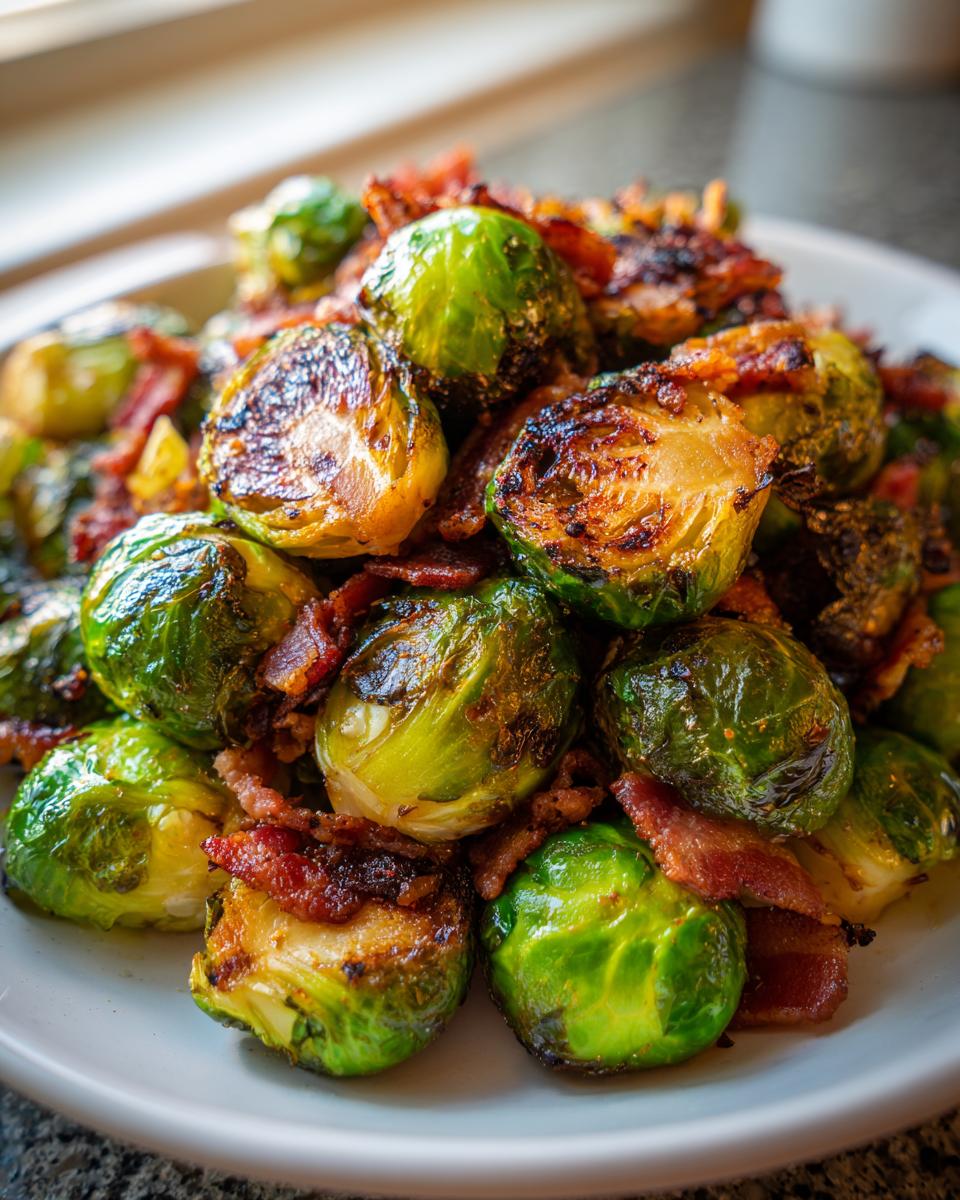 Brussels Sprouts with Bacon - detail 1