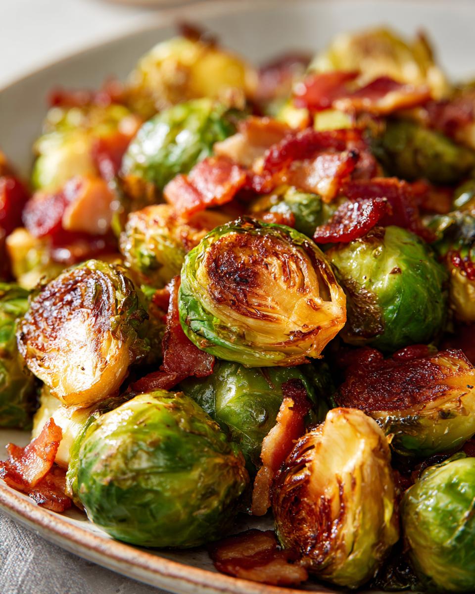 Brussels Sprouts with Bacon - detail 2