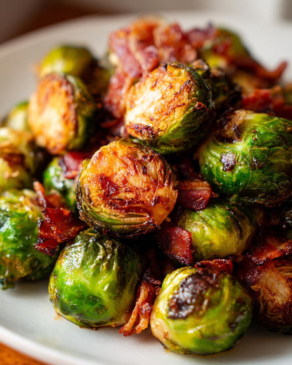 Brussels Sprouts with Bacon - detail 3