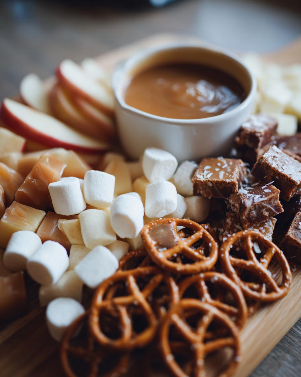 Caramel Apple Bites Dessert Board - detail 1