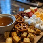 Caramel Apple Bites Dessert Board