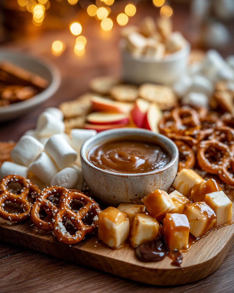 Caramel Apple Bites Dessert Board - detail 2