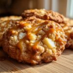 Caramel-Drizzled Apple Cinnamon Cookies