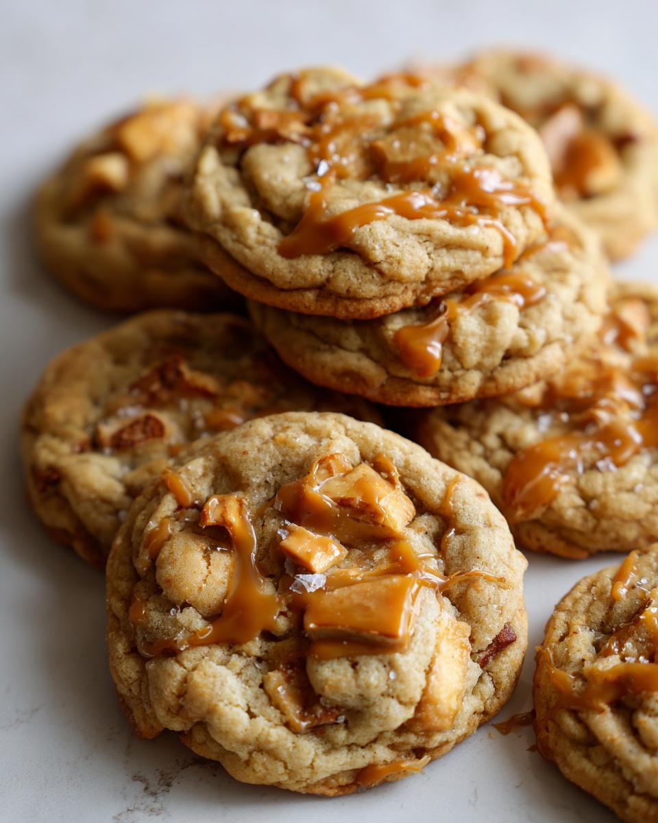Caramel-Drizzled Apple Cinnamon Cookies - detail 2