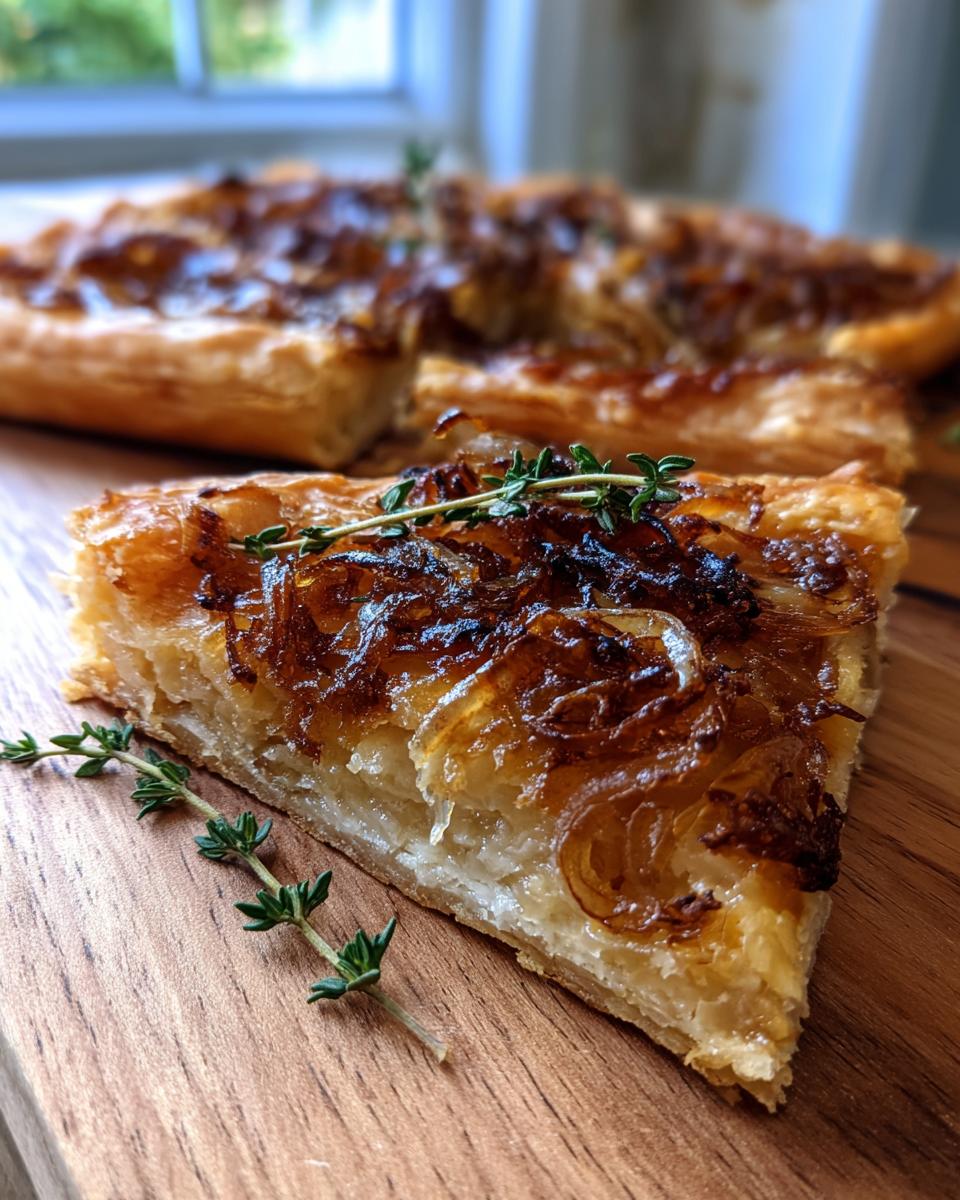 Caramelized Onion Tart - detail 1