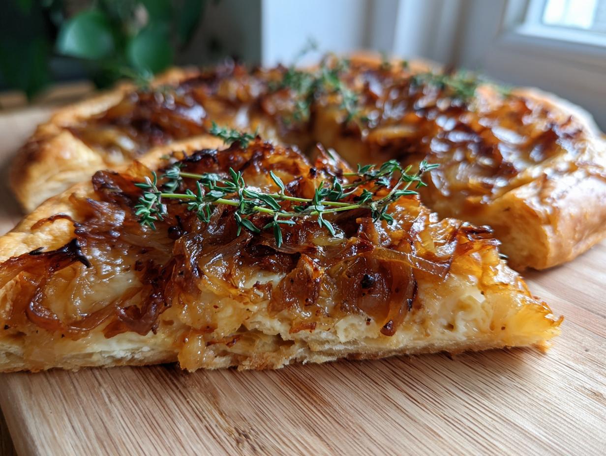 Amazing Caramelized Onion Tart: 1 Easy Recipe