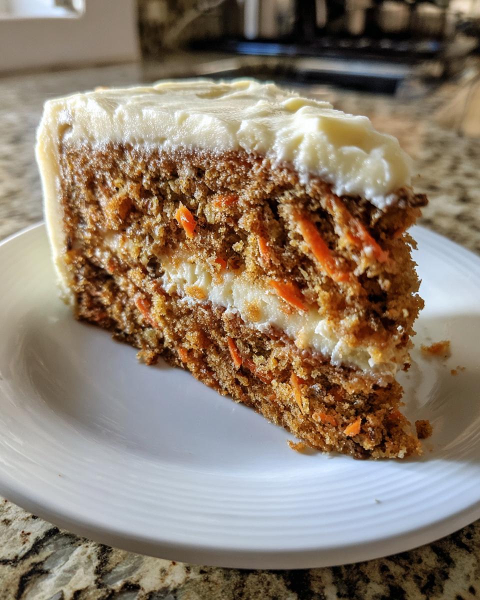 Carrot Cake Cheesecake Recipe – Easy Holiday Dessert - detail 1
